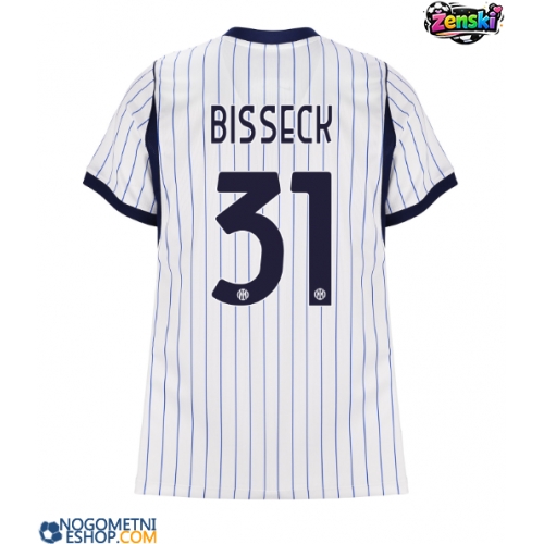Ženski Nogometni dresi Inter Milan Yann Bisseck #31 Gostujoči 2026-27 Kratek Rokav